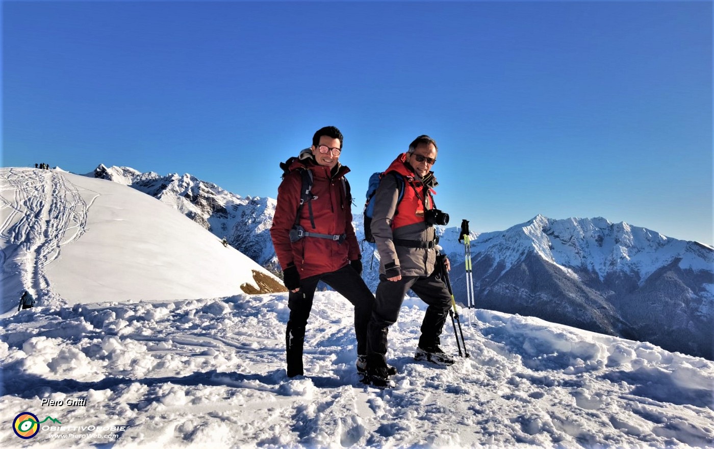 45 Sulle nevi al sole del Torcola Vaga (1780 m) ...jpg